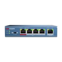 HIKVISION DS-3E0105P-E/M 5 Port 10/100 PoE 38W Yönetilemez,Switch 4+1